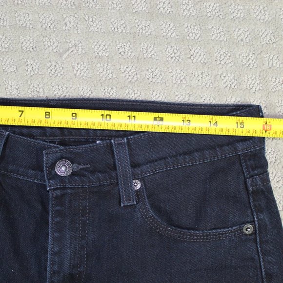 Levi's Black 515 Size 6 Mid Rise Boot Cut Jeans - Picture 3 of 6